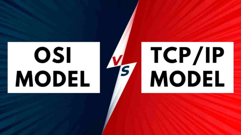Difference Between OSI and TCP/IP Model - in Hindi - MrGyani