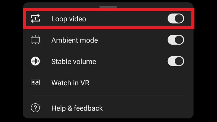 youtube Loop Video