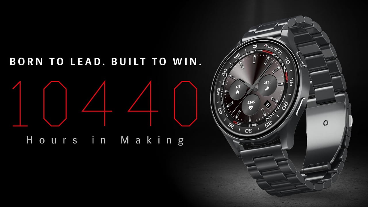 ProWatch X: 1.43″ AMOLED डिस्प्ले, VO2 मैक्स, बॉडी एनर्जी मॉनिटरिंग और GPS के साथ आया यह स्मार्टवॉच